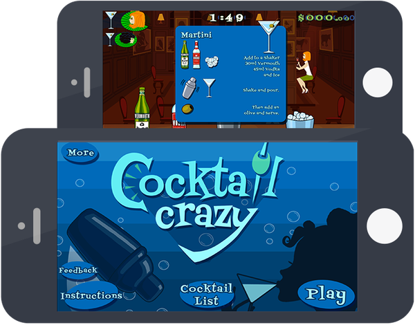 Cocktail Crazy app